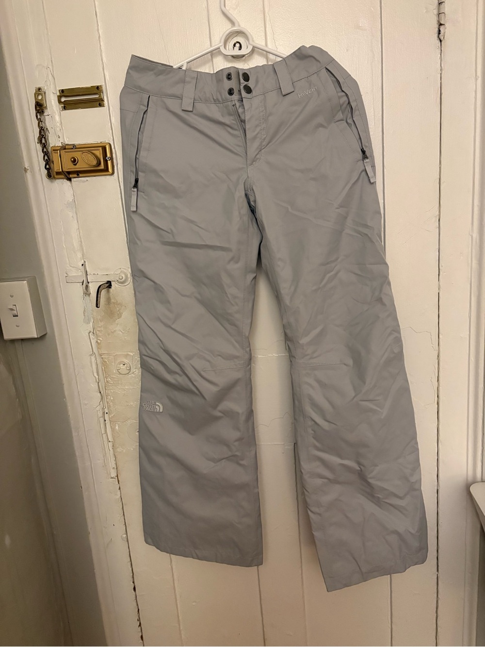 The North Face Men’s Light Gray Outdoor Snow Pants
